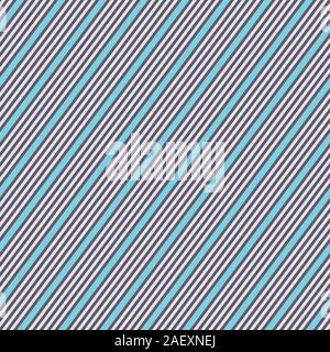 Zusammenfassung nahtlose abgestreift. Parallele diagonale Linien unterschiedlicher Dicke. Moderne, elegante Textur. Regelmäßig wiederholt geometrische Formen. Vektor. Stock Vektor