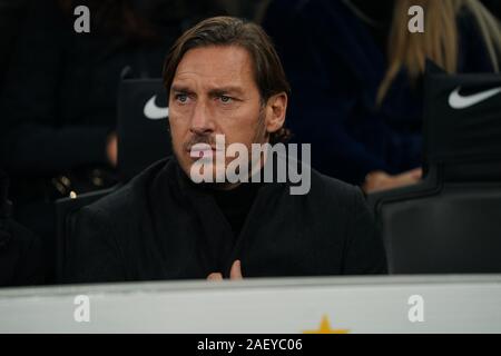 Francesco Totti während Inter vs Roma, Milano, Italien, 06 Dez 2019, Fußball Italienische Fußball Serie A Männer Meisterschaft Stockfoto