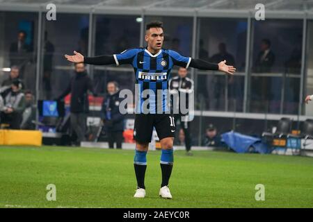 Lautaro Martinez (inter) während Inter vs Roma, Milano, Italien, 06 Dez 2019, Fußball Italienische Fußball Serie A Männer Meisterschaft Stockfoto