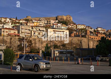 Mittelalterliche Festung; Kavala; Griechenland; Stockfoto