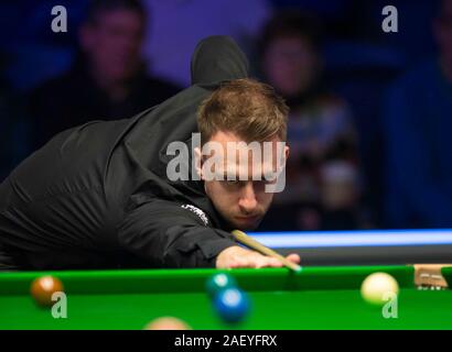 Glasgow, Schottland, Großbritannien. 11. Dez 2019. Scottish Open Snooker Judd Trump v Yuan Sijun Credit: Chris McNulty/Alamy leben Nachrichten Stockfoto