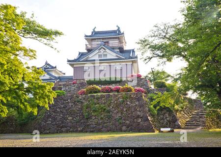 Echizen ono Schloss in der Präfektur Fukui, Japan. Stockfoto