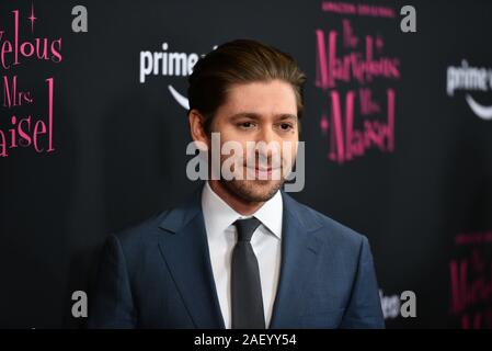 Michael Zegen besucht die wunderbare Frau Maisel Staffel 3 TV-show Premiere im MoMA am Dezember 4, 2019 in New York. Stockfoto