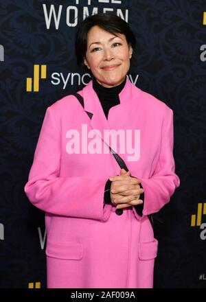 Ann Curry besucht die Weltpremiere von "kleinen Frauen" im Museum für Moderne Kunst am Dezember 07, 2019 in New York City. Stockfoto