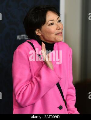 Ann Curry besucht die Weltpremiere von "kleinen Frauen" im Museum für Moderne Kunst am Dezember 07, 2019 in New York City. Stockfoto