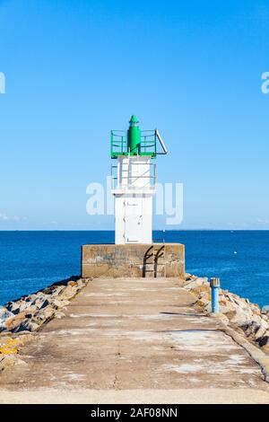 Hafen von Le Palais in Frankreich auf der Insel Belle Ile en Mer Morbihan Stockfoto