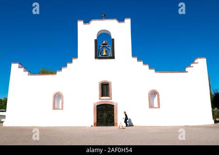 Die alten Missionen in El Paso Texas Stockfoto