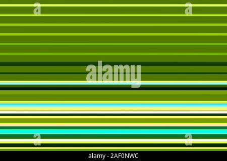 Abstrakte moderne Hintergrund. Bunte helle horizontale Linien auf. Grün, Blau und Gelb hell Grafik Textur. Geometrische Muster. Stockfoto