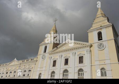 Sao Luis do Maranhao, Maranhao, Brasilien - 19. Mai 2016: Kathedrale von Sao Luis do Maranhao, wichtiges Wahrzeichen der Stadt Stockfoto