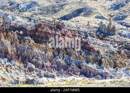 Hoodoo Formationen in den USA. Stockfoto