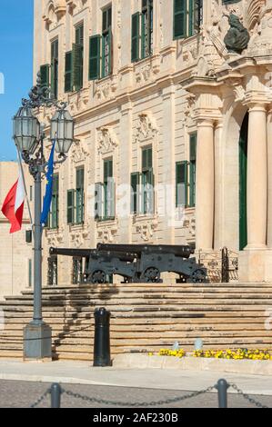 Auberge de Castille, Valletta, Malta Stockfoto