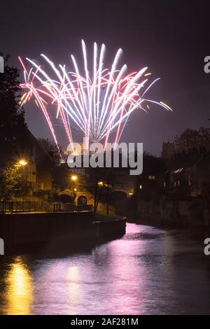 Große Boom Feuerwerk, Norwich 2019 Stockfoto