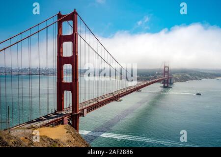 Golden Gate Bridge in San Francisco, Kalifornien, USA Stockfoto