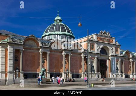 Ny Carlsberg Glyptotek, Art Museum in Kopenhagen, Dänemark. Stockfoto