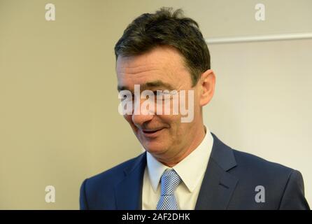 Wien, Österreich. 12. Dezember 2019. "Die Allianz für Österreich", DAÖ. Das Bild zeigt Karl Baron. Kredit: Franz Perc/Alamy Live News Stockfoto