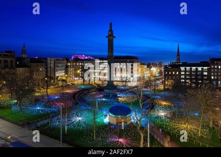 Ein Blick in die schottische Hauptstadt Edinburgh, Edinburgh Stockfoto