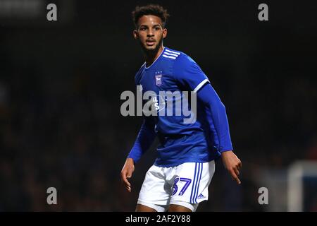 Barry Splint von Ipswich Town - Ipswich Town v Coventry City, der Emirates FA Cup in die zweite Runde replay, Portman Road, Ipswich, Großbritannien - 10 Dezember 2019 Editorial nur verwenden - DataCo Einschränkungen Stockfoto