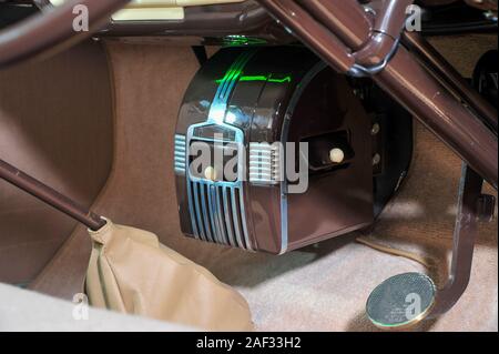 1947 Chevy Business Coupé mit schweren Patina Stockfoto