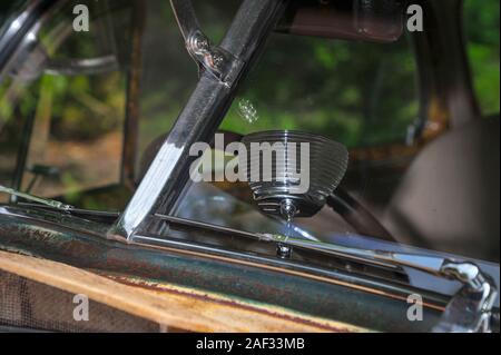 1947 Chevy Business Coupé mit schweren Patina Stockfoto