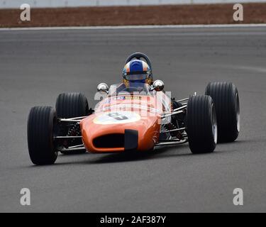 Leif Bosson, Brabham BT 28, historische Formel 3, Rennen, HSCC, Silverstone Endrunden, Silverstone, Oktober 2019, Autos, historische Racing, Historische Stockfoto