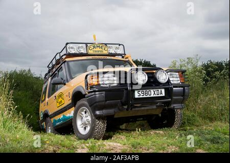 Camel Trophy 1997 Mk 1 Land Rover Discovery Off Roader Stockfoto