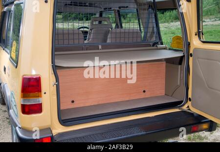 Camel Trophy 1997 Mk 1 Land Rover Discovery Off Roader Stockfoto