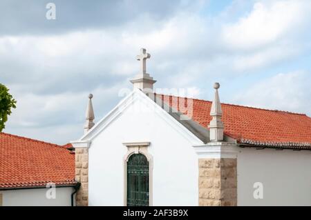 Äußere des Joanina Bibliothek (Biblioteca Joanina) in Universität Coimbra, Coimbra, Portugal Stockfoto