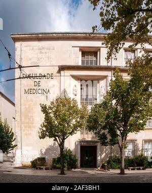 Fakultät der Künste (Faculdade de Medicina) an der Universität von Coimbra, Coimbra, Portugal Stockfoto