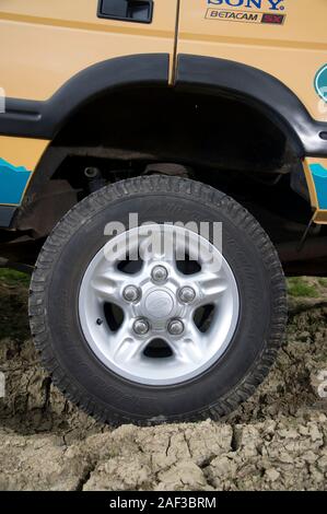 Camel Trophy 1997 Mk 1 Land Rover Discovery Off Roader Stockfoto