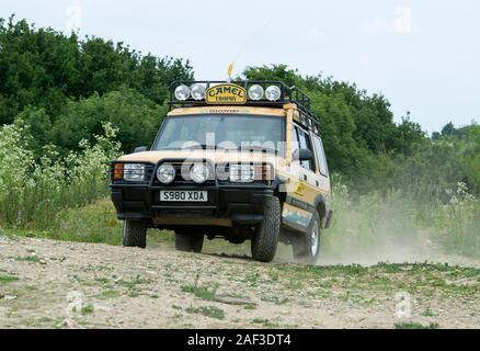 Camel Trophy 1997 Mk 1 Land Rover Discovery Off Roader Stockfoto