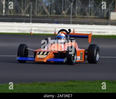 Jeff Williams, Van Diemen RF 82, HSCC, klassische Formel 3, klassische Formel Ford 2000, Silverstone Endrunden, Silverstone, Oktober 2019, Autos, historische Raci Stockfoto