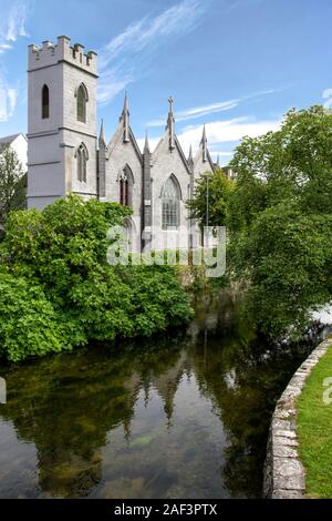 Saint Vincent Klosters der Barmherzigkeit hinter Fluss Corrib, Galway Irland Stockfoto