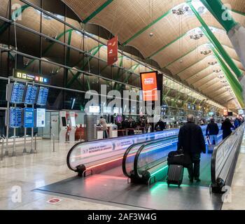 Madrid Airport terminal Building. Spanien Stockfoto