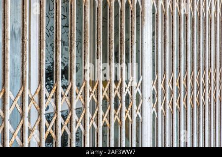 Nach dem Konkurs Business bleibt für immer geschlossen. Stockfoto