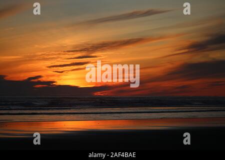 Sonnenuntergang Stockfoto