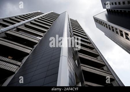 Tower Blocks in Marzahn, Berlin, Deutschland Stockfoto