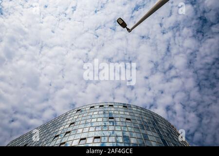 Das Glas Fenster und Fassade der Platinum Office Block in der schoneberg Bereich Berlin, Deutschland Stockfoto