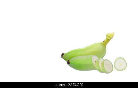 Close-up Sammlung Bananenscheiben Früchte Stockfoto