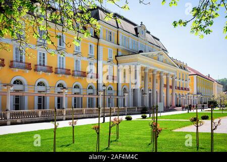 Garten und Park im Hotel Gebäude in Rogaska Slatina Stockfoto