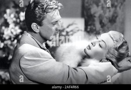 DAS schlechte und das schöne 1952 MGM Film mit Lana Turner und Kirk Douglas Stockfoto