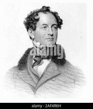 THOMAS MOORE (1779-1852), irischer Dichter, Sänger und Entertainer Stockfoto