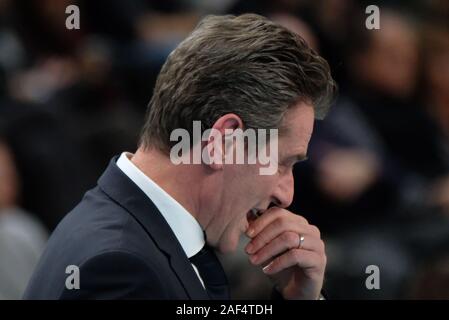 Trento, Italien. 12 Dez, 2019. Angelo lorenzetti - Trainer während Trentino Trentino itas Itas vs Fenerbahce HDI Sigorta Istanbul, Volleyball Champions League Männer Meisterschaft in Trento, Italien, 12. Dezember 2019 Quelle: Unabhängige Fotoagentur/Alamy leben Nachrichten Stockfoto