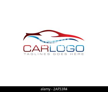 Auto logo Speed-Symbol Stock Vektor