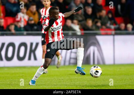 12. Dezember 2019 Eindhoven, Niederlande Fußball UEFA Europa League 2019 PSV Eindhoven v Rosenborg BK UEFA Europa Leauge Bruma von PSV Eindhoven Stockfoto