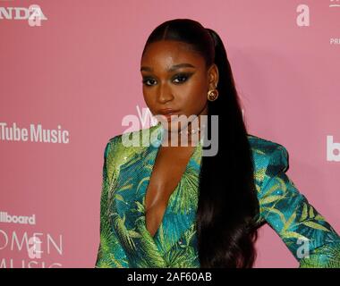 Los Angeles, Kalifornien, USA. 12 Dez, 2019. Normani kommt an der 2019 Billboard Frauen In der Musik im Hollywood Palladium am Dezember 12, 2019 in Los Angeles, Kalifornien. Foto: Absturz/imageSPACE/MediaPunch Credit: MediaPunch Inc/Alamy leben Nachrichten Stockfoto