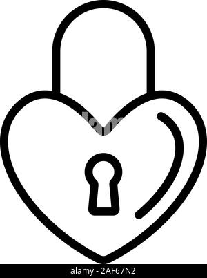 Schloss für Hochzeit Symbol Vektor. Isolierte Kontur symbol Abbildung Stock Vektor