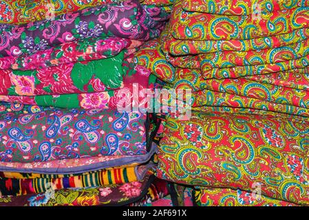 Asiatische fabric Stockfoto