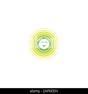 Grüne Energie Logo Design Template Stock Vektor