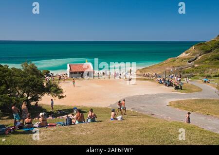 Strand in der Nähe von Bidart Bidart, Baskische Küste, Pyrénées-atlantiques (64), Nouvelle-Aquitaine Region, Frankreich Stockfoto