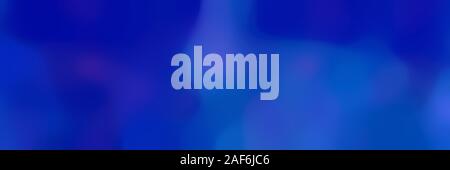 Verschwommen horizontal Hintergrund mit starken Blau, Dunkelblau und Dark Slate Blue Farben und Platz für Text. Stockfoto